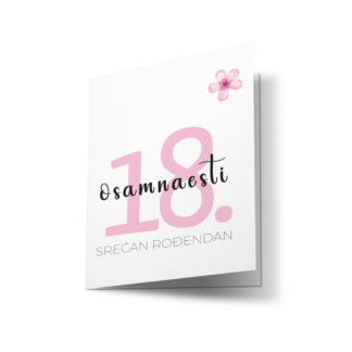 ČESTITKA ZA 18. ROĐENDAN - S3-2026