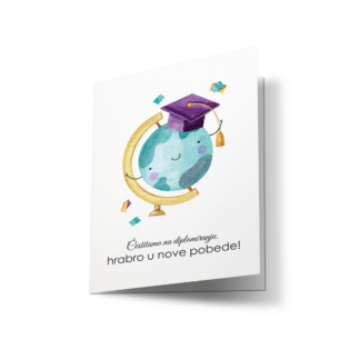 ČESTITKA ZA DIPLOMIRANJE - MČ46