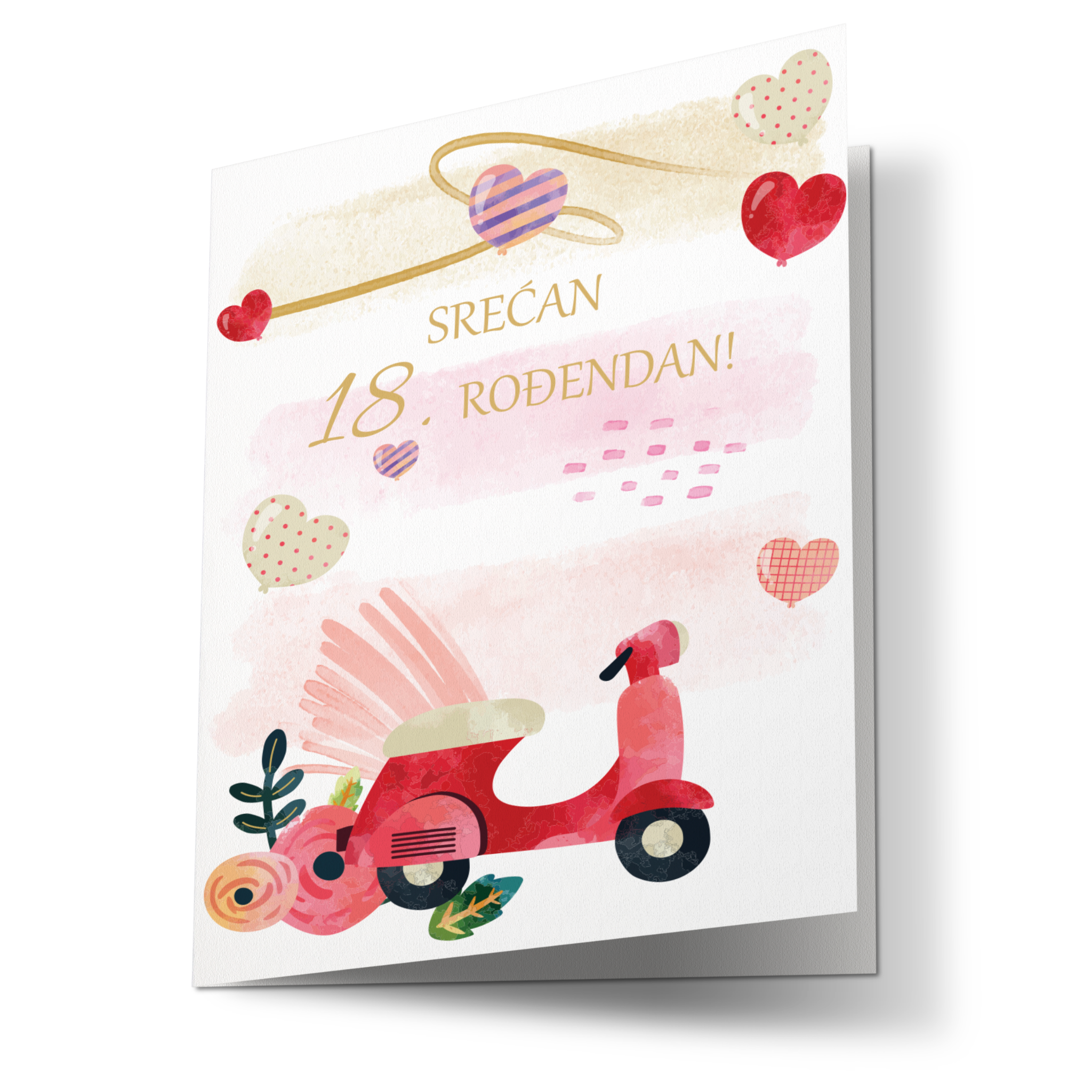 ČESTITKA ZA 18. ROĐENDAN- K54-2026