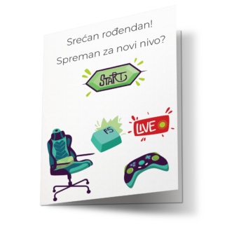 ČESTITKA ZA ROĐENDAN  - K25-2026